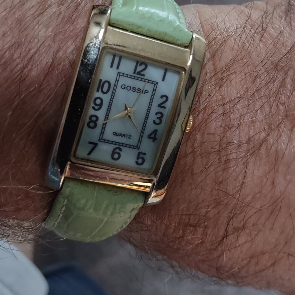 Gossip Mother of Pearl face ladies watch